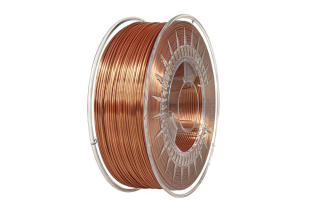 Filament DEVIL DESIGN / PLA SILK / MEDENÁ / 1,75mm / 1 kg