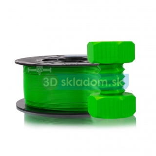Filament FILAMENT-PM / PETG / TRANSPARENTNÁ ZELENÁ / 1,75mm / 1 kg
