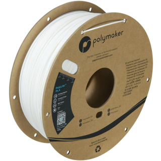 Filament POLYMAKER / POLYLITE PLA / BIELA / 1,75mm / 1 kg