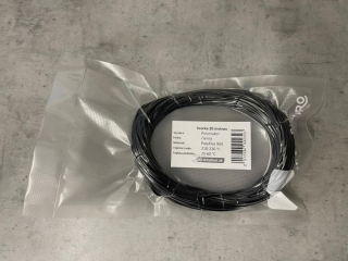 Vzorka Filament POLYMAKER / POLYFLEX TPU 90A / ČIERNA / 1,75mm / 20m