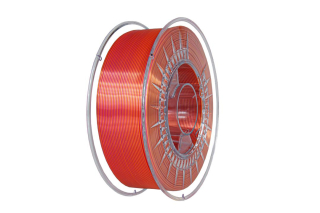 Filament DEVIL DESIGN / PLA SILK DUAL / RUŽOVÁ-ORANŽOVÁ / 1,75mm / 1 kg