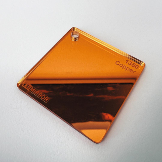 Akrylová doska zrkadlová - Medená