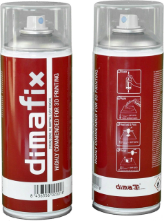 DimaFix Sprej 400ml. – adhézny spray na podložku 3D tlačiarne (proti warping)