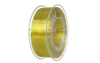 Filament DEVIL DESIGN / PETG / SVETLO ŽLTÁ TRANSAPRENT / 1,75mm / 1 kg